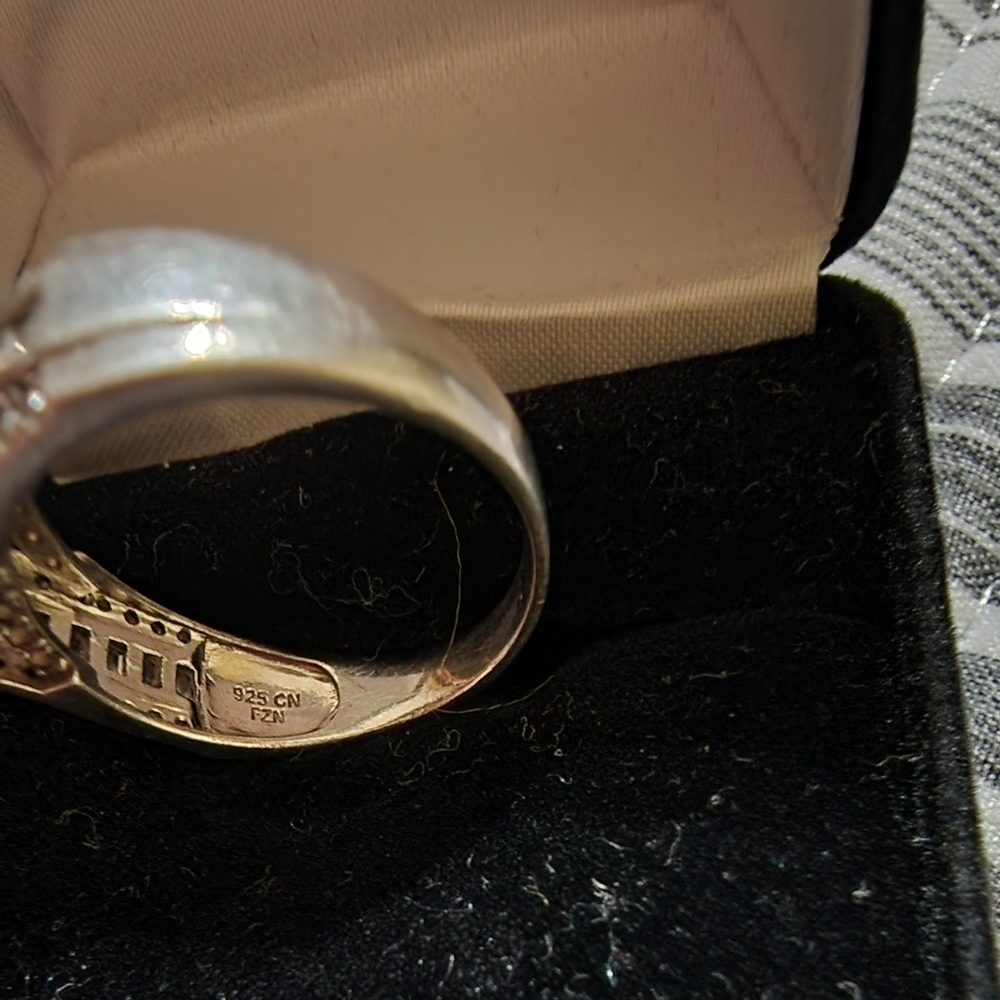 925 Silver Ring Size 9 - image 6